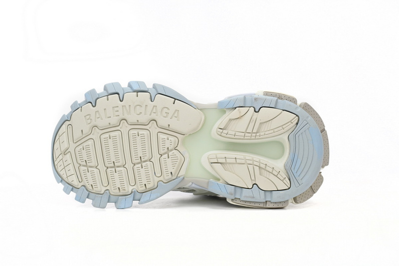 Balenciaga Track 2 Sneaker Military Black Pale White Purple 568615 W2GN3 9045