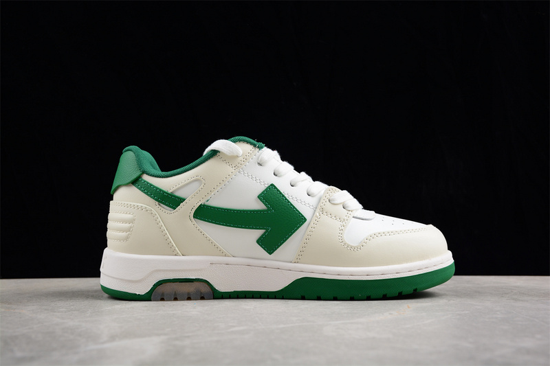 OFF-WHITE Out Of Office leather sneakers