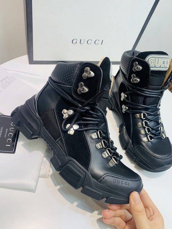 Gucc1 Journey Flashtrek Jewel Crystal Low Boot