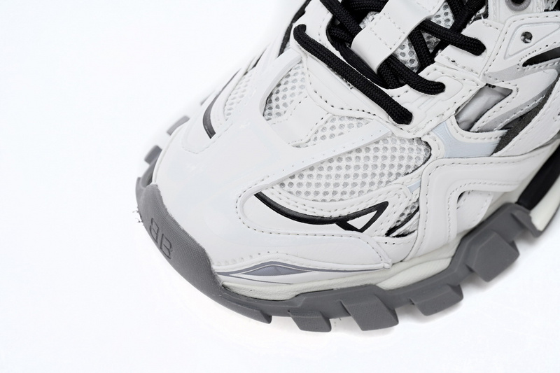Balenciaga Track 2 Sneaker Black And White 568614 W2GN3 1090