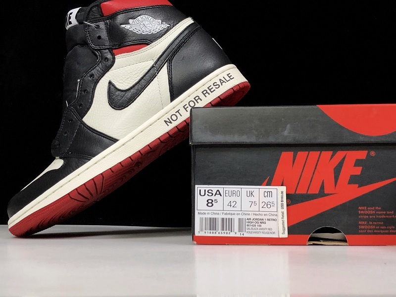 Air Jordan 1 Not For Resale Varsity Red 861428-106