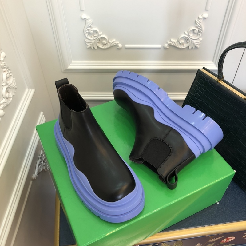 b0tte*a Ven*ta tire leather ankle boots