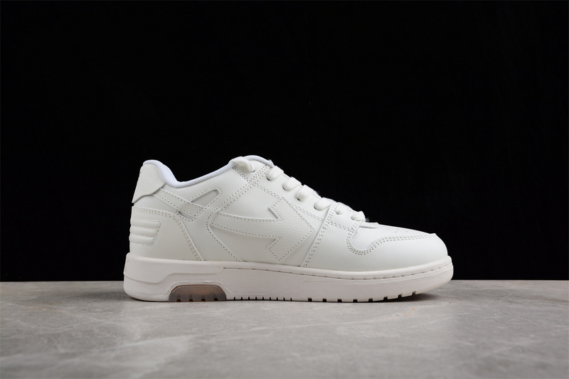 OFF-WHITE Out Of Office leather sneakers