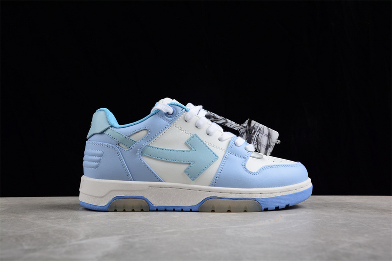 OFF-WHITE Out Of Office leather sneakers