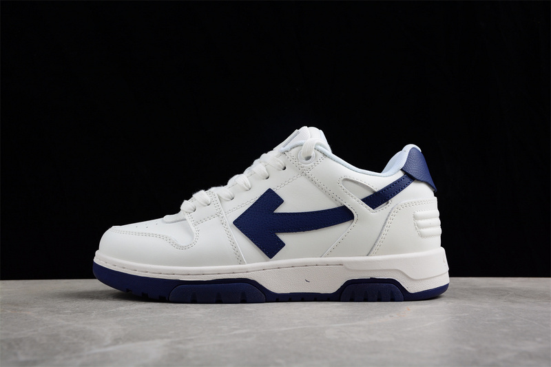 OFF-WHITE Out Of Office leather sneakers
