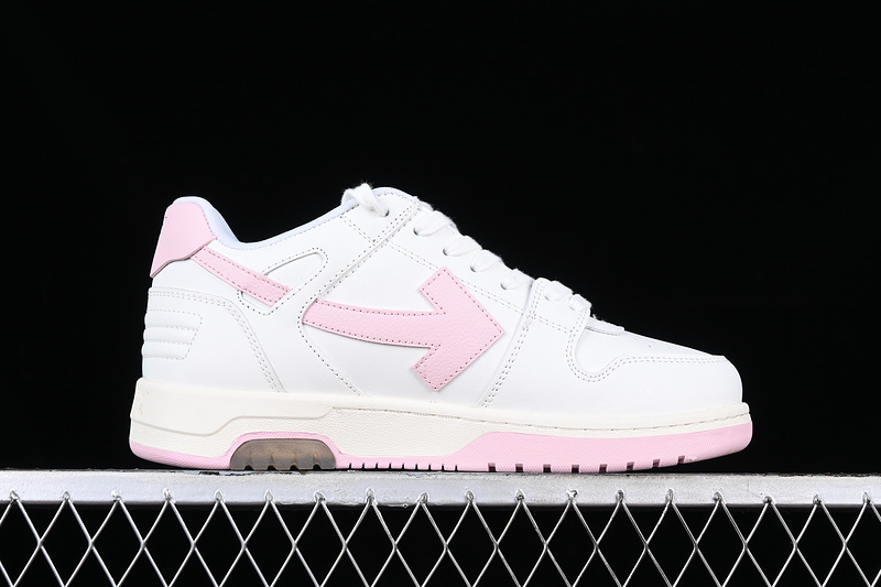 OFF-WHITE Out Of Office leather sneakers