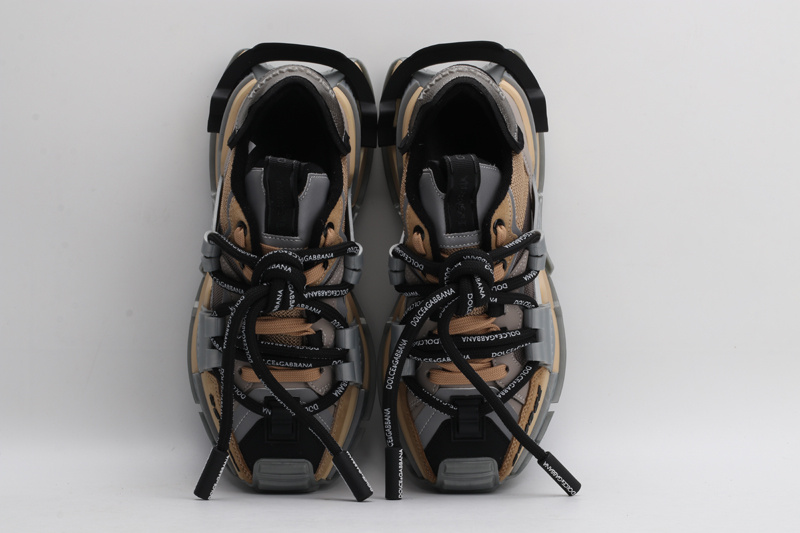 Mixed-material Space sneakers