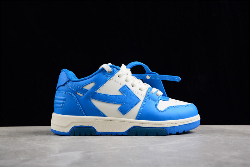 OFF-WHITE Out Of Office leather sneakers