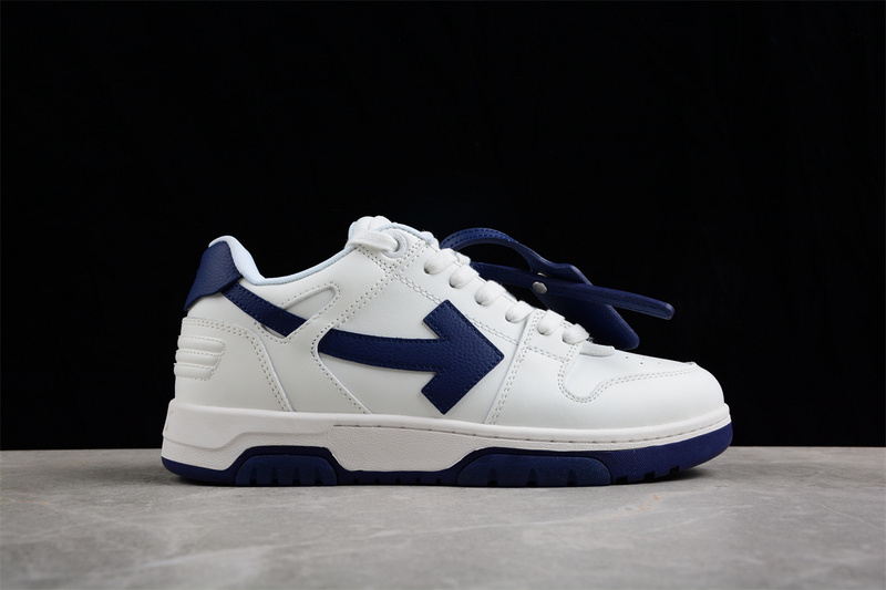 OFF-WHITE Out Of Office leather sneakers
