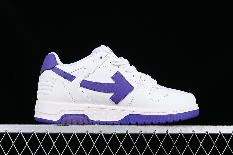 OFF-WHITE Out Of Office leather sneakers