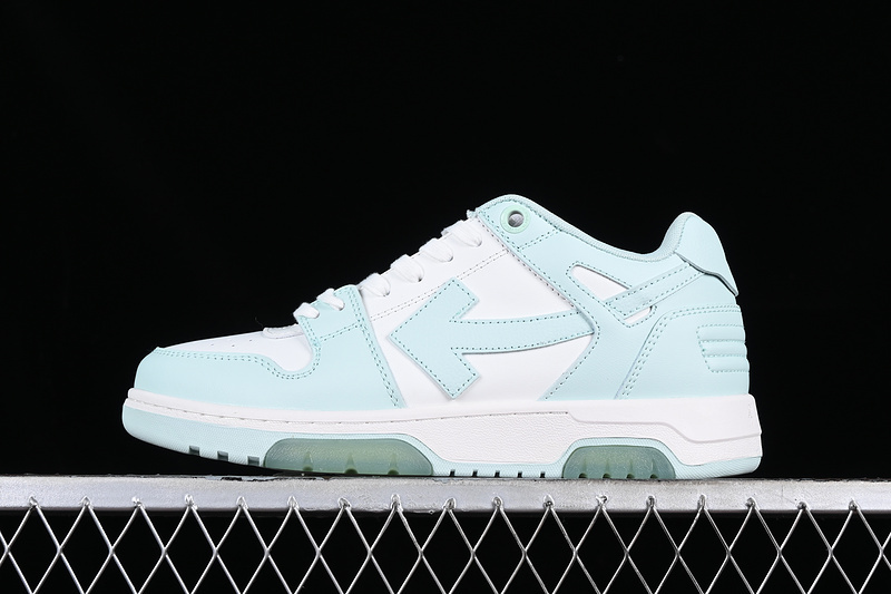 OFF-WHITE Out Of Office leather sneakers