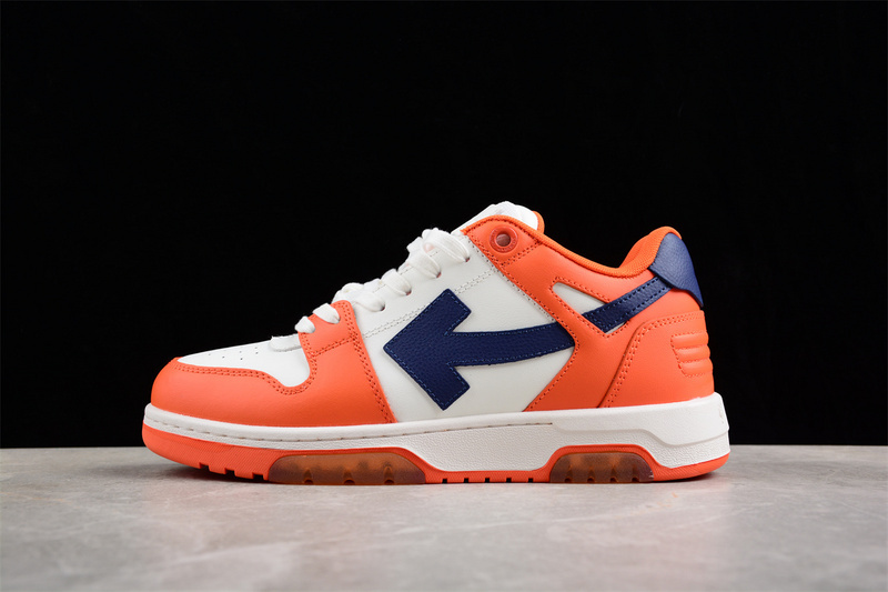 OFF-WHITE Out Of Office leather sneakers