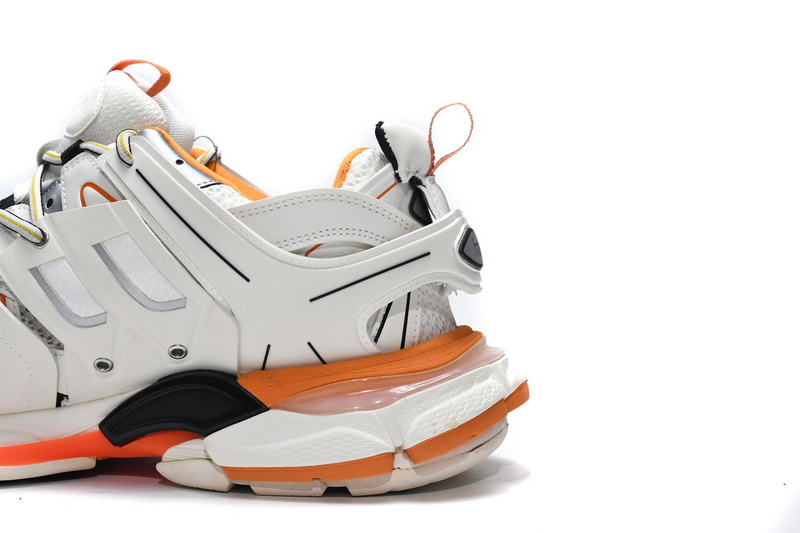 Balenciaga Tess S. White Orange Black 542436 W1GB1 9059