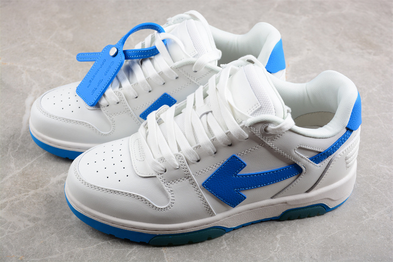 OFF-WHITE Out Of Office leather sneakers