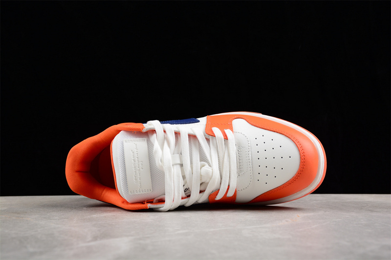 OFF-WHITE Out Of Office leather sneakers