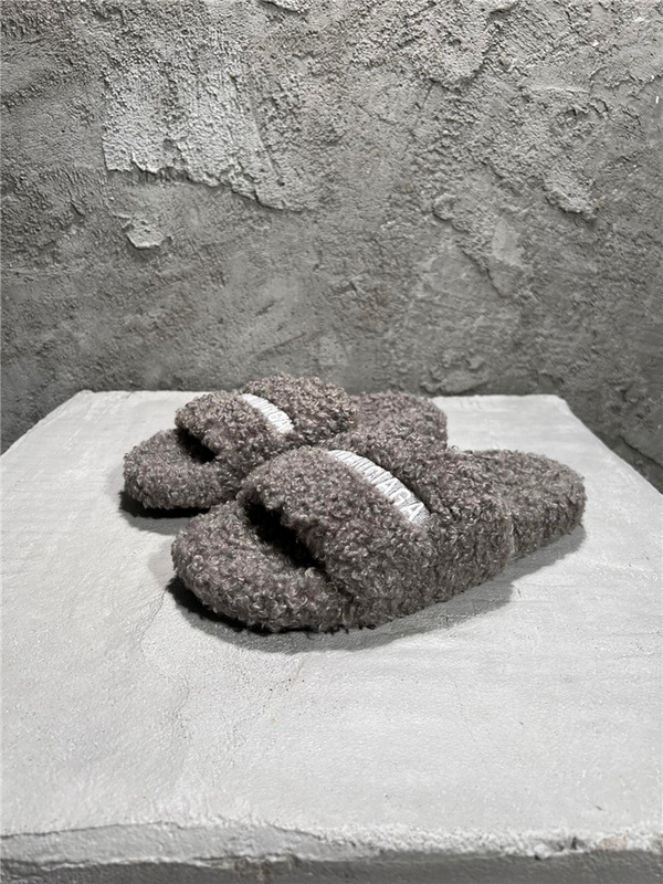 Balenciaga Furry Slide